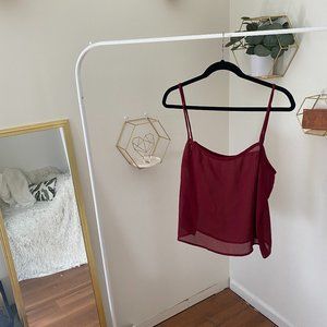 Maroon Tank Top